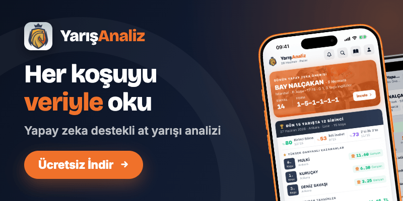 Yarış Analiz: günün yapay zekâ önerisi, hız ve tempo analizleri